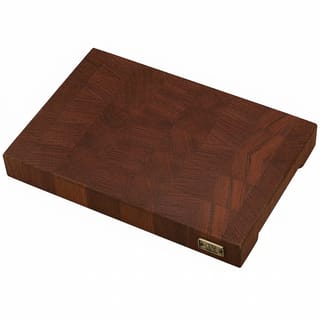Mahogany End Grain Cutting Board, Handmade