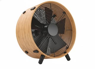 Otto Bamboo Frame Fan by Stadler Form