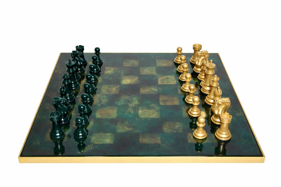 Purling Secret Garden II Autumn Chess Set